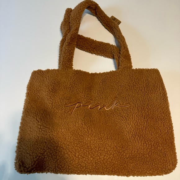 PINK Victoria's Secret Handbags - New Victoria Secret PInK fur bag
